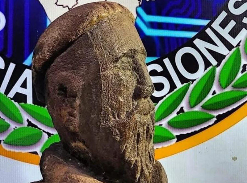 Recuperaron una pieza arqueológica misionera de 400 años de antigüedad Recuperaron una pieza arqueológica misionera de 400 años de antigüedad