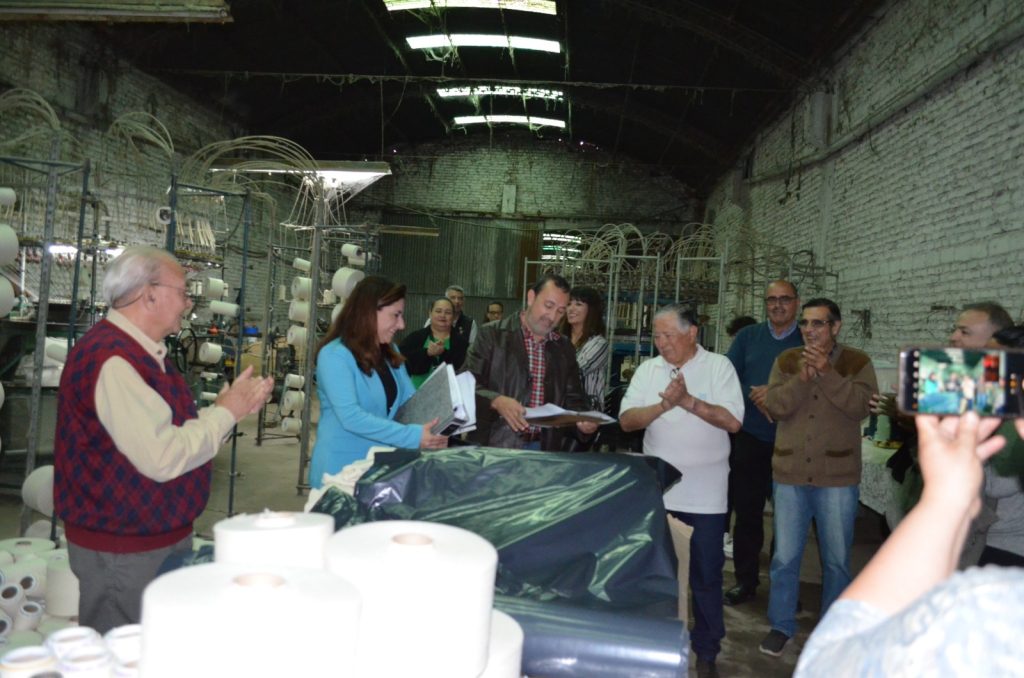 La Provincia tomó posesión de un inmueble que será destinado a la cooperativa textil Inimbó