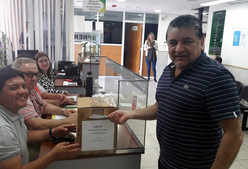 Voytenco cosechó el respaldo del 97% de las seccionales y consolidó su liderazgo en UATRE Voytenco cosechó el respaldo del 97% de las seccionales y consolidó su liderazgo en UATRE