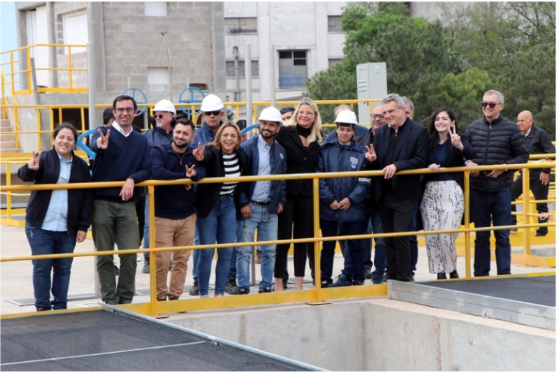 Segundo Acueducto: Agustín Rossi visitó la Planta Potabilizadora de Barranqueras Segundo Acueducto: Agustín Rossi visitó la Planta Potabilizadora de Barranqueras
