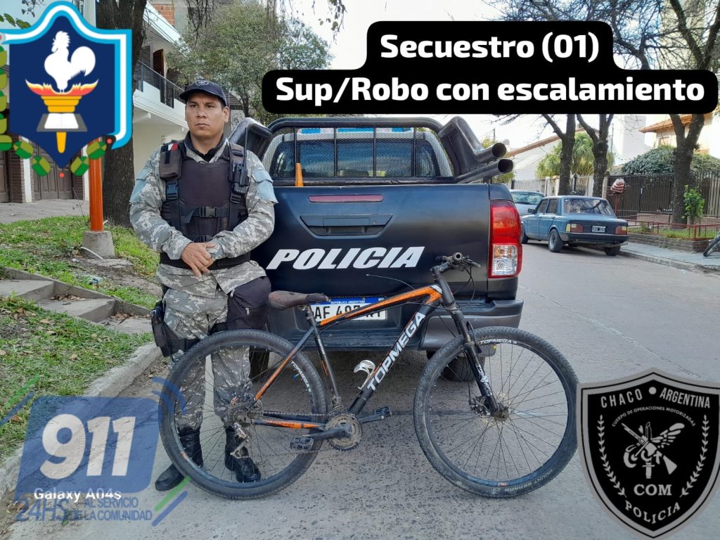 Quiso robar una bici y se fracturó la pierna