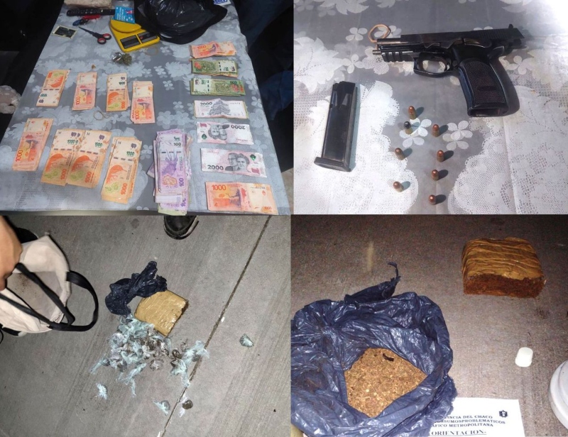 Detuvieron a dos dealers y secuestraron una pistola, marihuana, motos y 200 mil pesos Detuvieron a dos dealers y secuestraron una pistola, marihuana, motos y 200 mil pesos