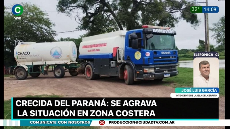 Isla del Cerrito, aislada: “Lo importante es estar atentos y que la gente esté ordenada”, aseguró el intendente Isla del Cerrito, aislada: “Lo importante es estar atentos y que la gente esté ordenada”, aseguró el intendente