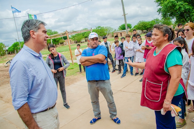 Avanza con la construcción de obras clave en Pampa del Infierno Avanza con la construcción de obras clave en Pampa del Infierno