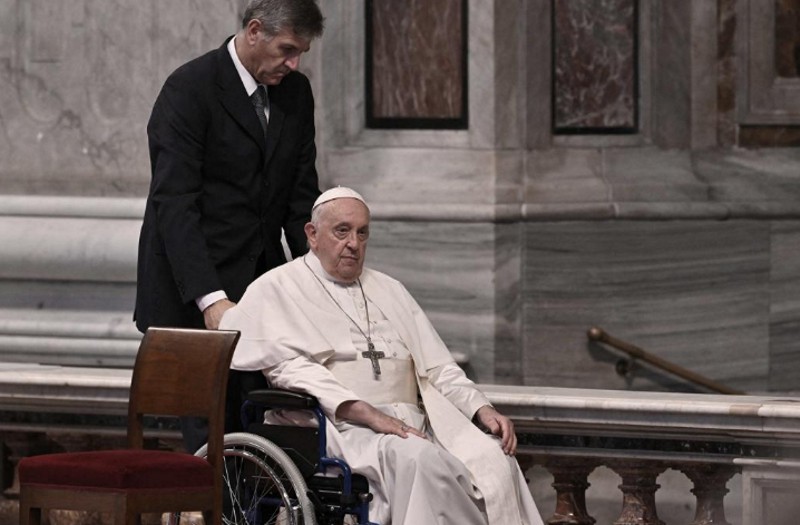 Internaron al papa Francisco en Roma por una persistente bronquitis Internaron al papa Francisco en Roma por una persistente bronquitis