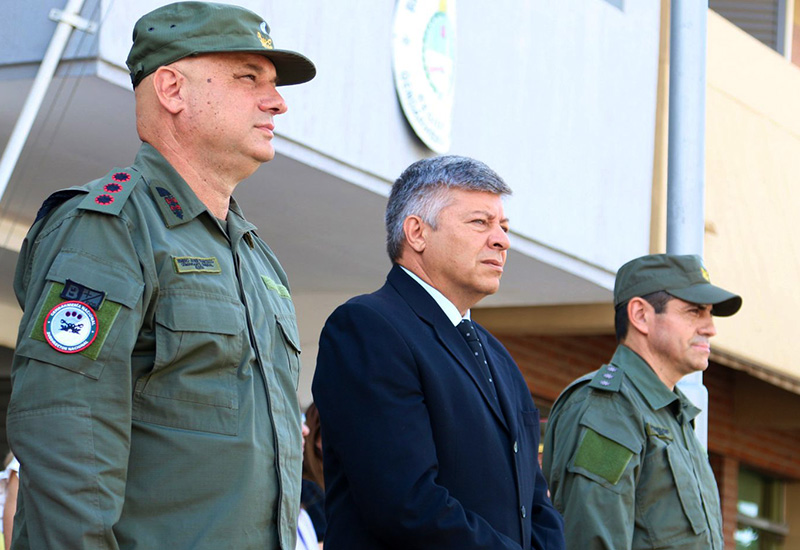 El ministro Matkovich acompañó la asunción del nuevo jefe de la Región VIII de Gendarmería Nacional El ministro Matkovich acompañó la asunción del nuevo jefe de la Región VIII de Gendarmería Nacional