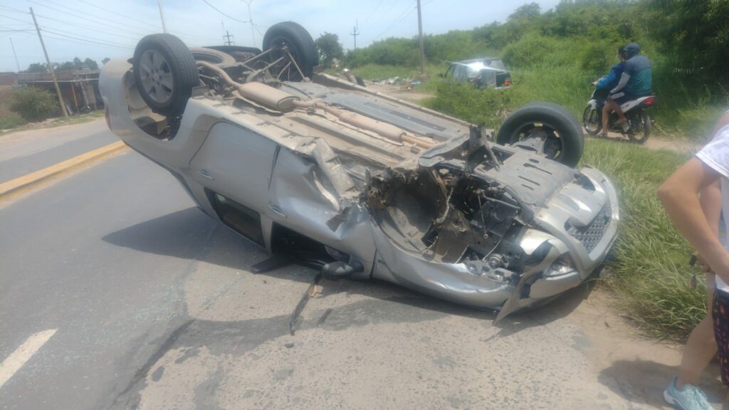 Reconocido músico chaqueño protagonizó un impactante choque