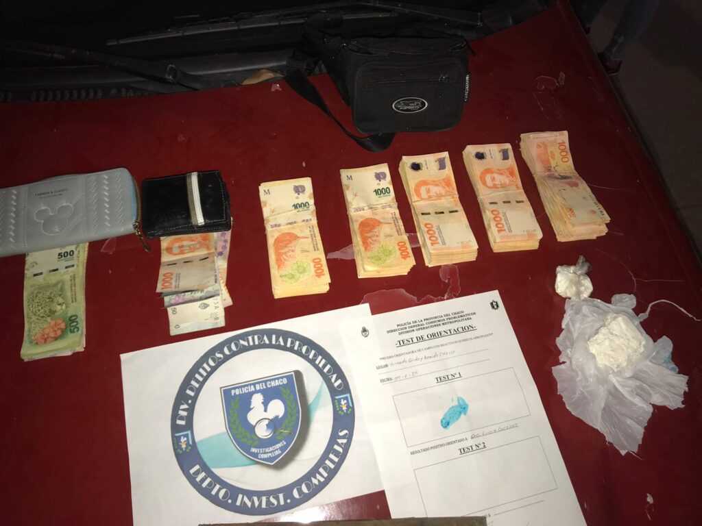 Secuestraron cocaína valuada en más de un millón de pesos Secuestraron cocaína valuada en más de un millón de pesos