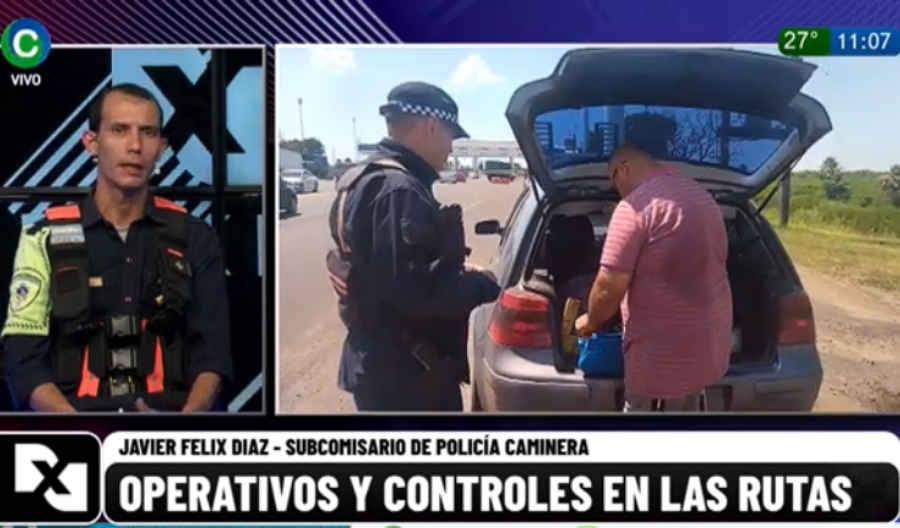 Controles vigentes: “El DNU no modifica ninguno de los artículos de las leyes de tránsito”, aclaran desde la Caminera Controles vigentes: “El DNU no modifica ninguno de los artículos de las leyes de tránsito”, aclaran desde la Caminera