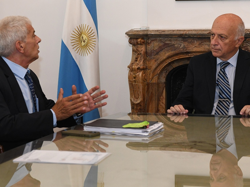 El procurador interino recibió al ministro de Justicia, Mariano Cúneo Libarona El procurador interino recibió al ministro de Justicia, Mariano Cúneo Libarona