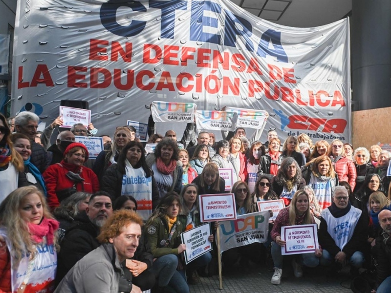 La justicia falló a favor de CTERA en defensa del derecho a la protesta La justicia falló a favor de CTERA en defensa del derecho a la protesta