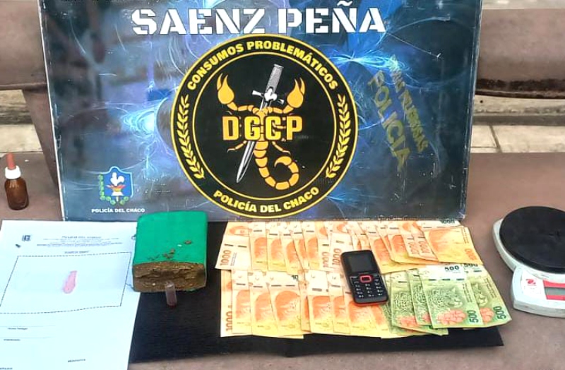 Sáenz Peña: llevó marihuana al hospital para venderla, pero terminó detenido Sáenz Peña: llevó marihuana al hospital para venderla, pero terminó detenido