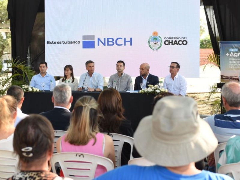 Desde Sáenz Peña, Zdero lanzó líneas de créditos para el campo Desde Sáenz Peña, Zdero lanzó líneas de créditos para el campo
