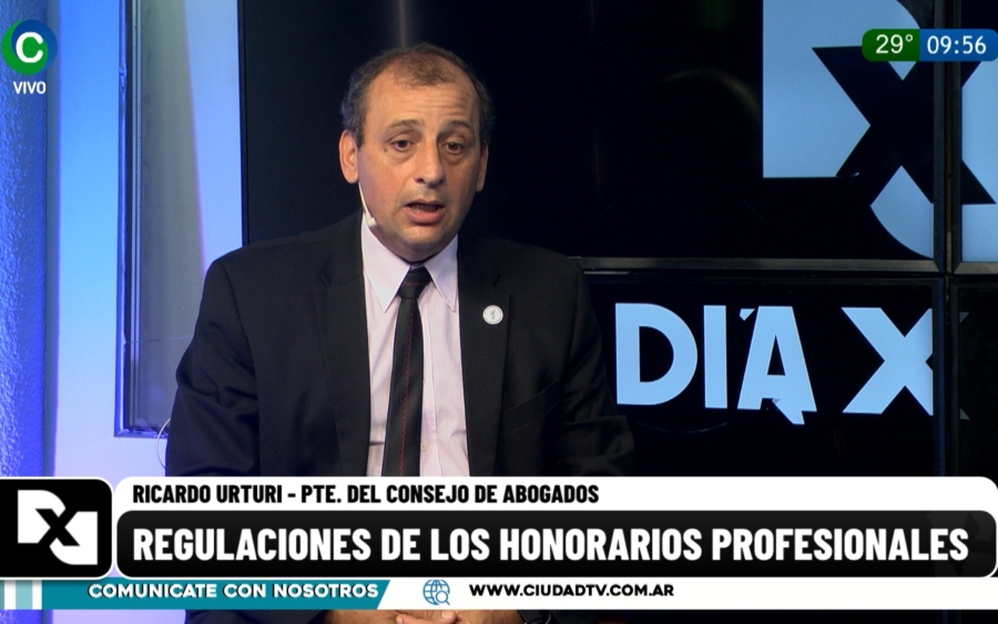 Abogados: “Los honorarios son nuestros salarios y muchos jueces los regulan con montos miserables”, afirmó Urturi Abogados: “Los honorarios son nuestros salarios y muchos jueces los regulan con montos miserables”, afirmó Urturi