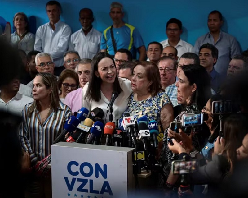 Venezuela: oposición denuncia que el régimen de Maduro no permite inscripción de Corina Yoris Venezuela: oposición denuncia que el régimen de Maduro no permite inscripción de Corina Yoris