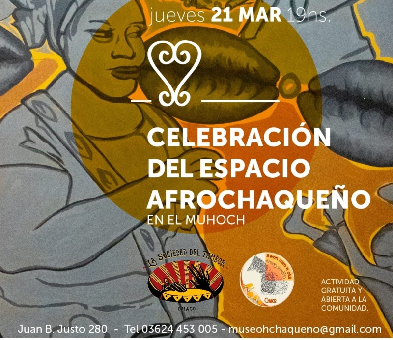 Celebración del Espacio Afrochaqueño en el Museo Ertivio Acosta Celebración del Espacio Afrochaqueño en el Museo Ertivio Acosta