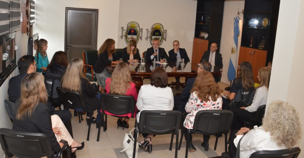 STJ mantuvo audiencia con fuero civil y comercial de Resistencia