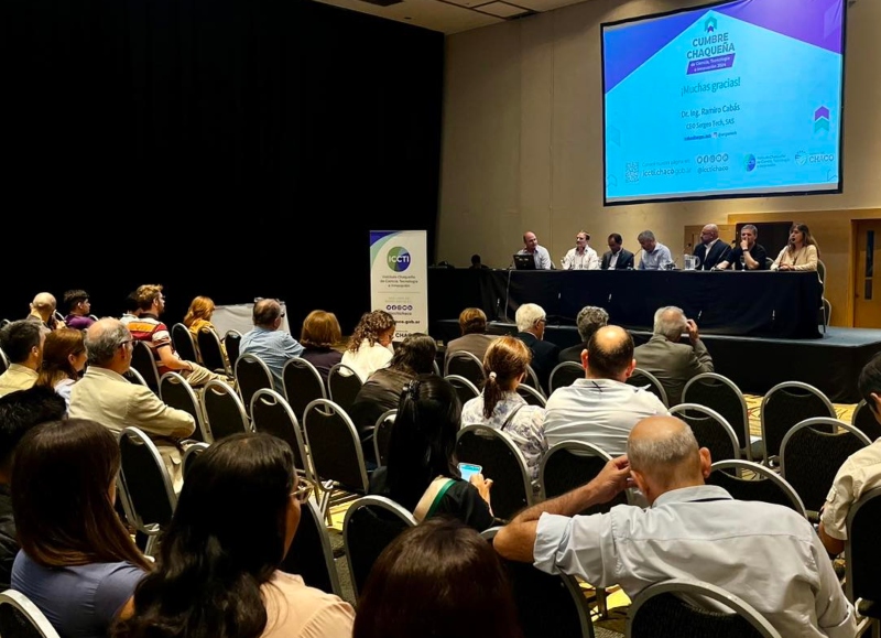 La UTN estuvo presente en la Primera Cumbre Chaqueña de Ciencia, Tecnología e Innovación La UTN estuvo presente en la Primera Cumbre Chaqueña de Ciencia, Tecnología e Innovación