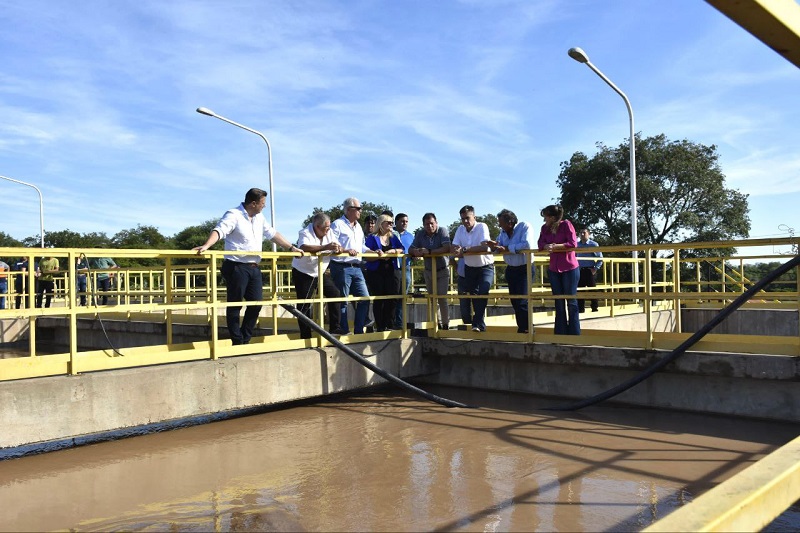 En Presidencia Roca, Zdero supervisó las tareas de mantenimiento del acueducto En Presidencia Roca, Zdero supervisó las tareas de mantenimiento del acueducto