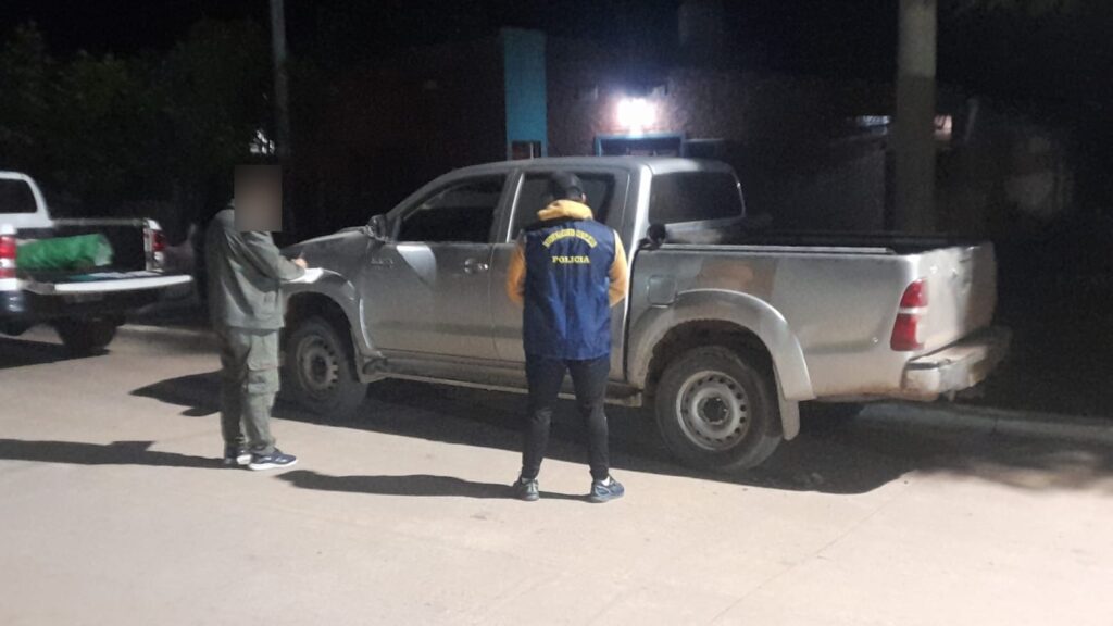 Pampa del Indio: en operativo preventivo, dan con una camioneta de dudosa procedencia