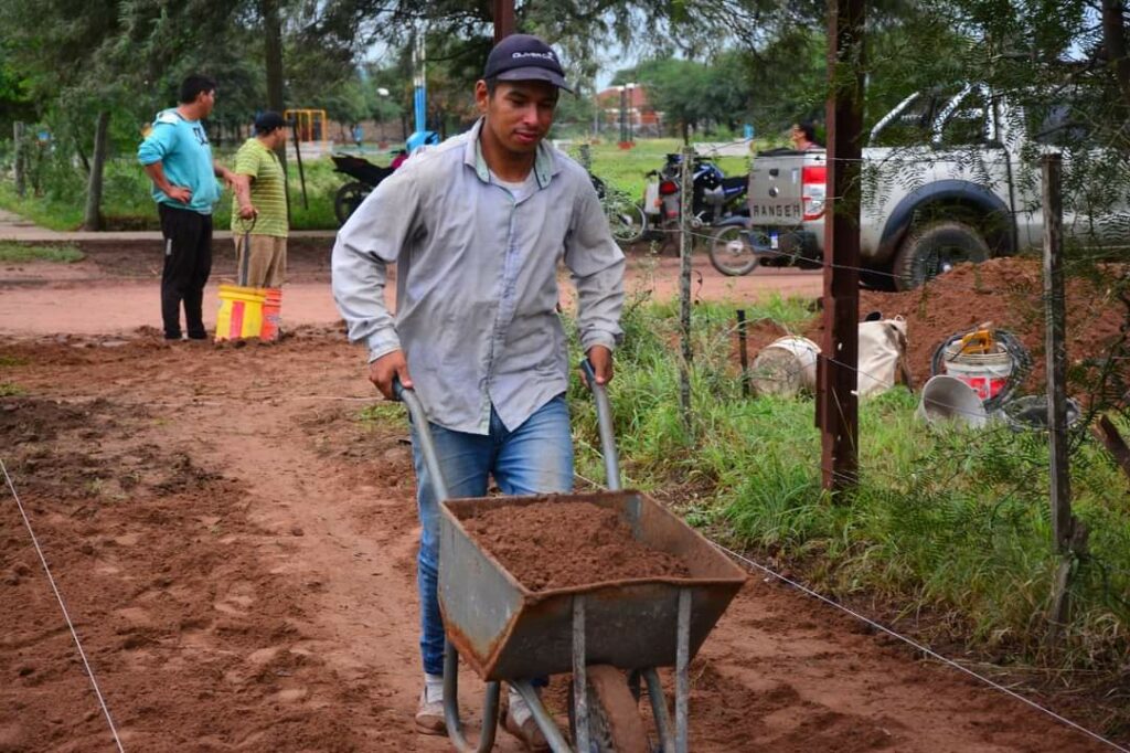 El municipio avanza en la Construcción de Veredas