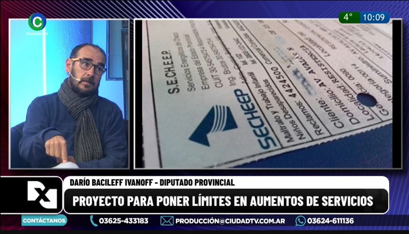Darío Bacileff Ivanoff: “Hoy vemos que las familias están optando entre comer o pagar la luz” Darío Bacileff Ivanoff: “Hoy vemos que las familias están optando entre comer o pagar la luz”