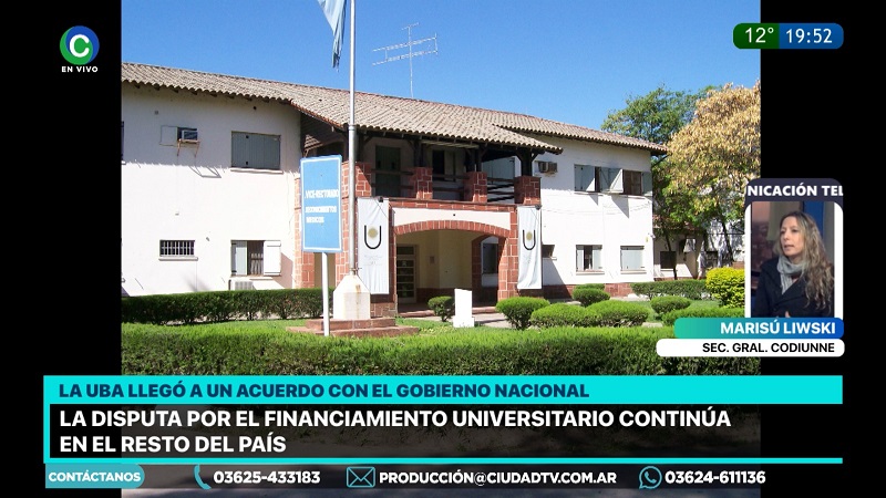 Rechazo al acuerdo con la UBA: “Quedamos afuera de esa decisión las 60 Universidades públicas” Rechazo al acuerdo con la UBA: “Quedamos afuera de esa decisión las 60 Universidades públicas”