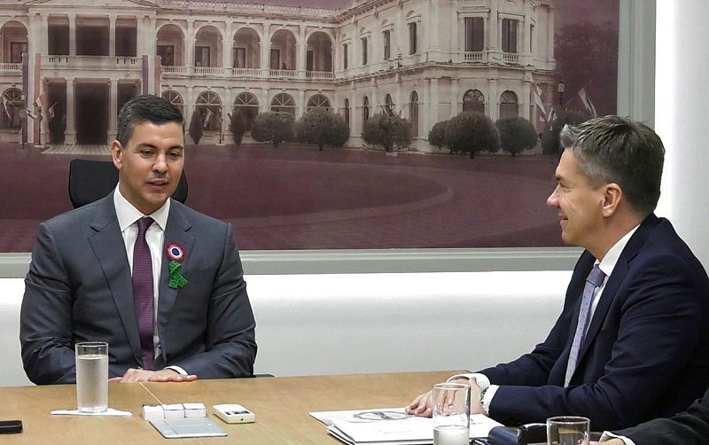 El gobernador Zdero y el presidente de Paraguay avanzaron en proyectos en materia de seguridad y conectividad El gobernador Zdero y el presidente de Paraguay avanzaron en proyectos en materia de seguridad y conectividad