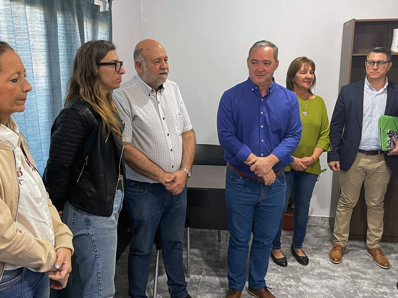 Habilitaron oficinas de Ñachec y UPI en Cnel. Du Graty con entrega de equipos para electrodependientes Habilitaron oficinas de Ñachec y UPI en Cnel. Du Graty con entrega de equipos para electrodependientes