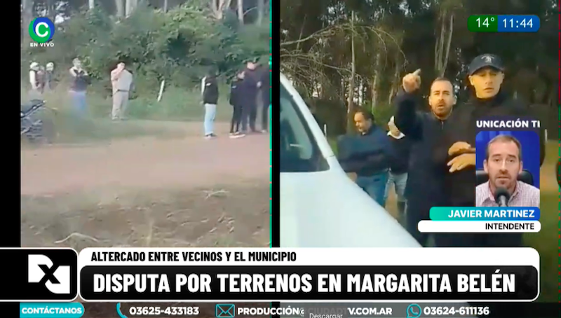 Disputa por terrenos en Margarita Belén: “Queremos que la justicia actúe rápidamente y ordene el desalojo” Disputa por terrenos en Margarita Belén: “Queremos que la justicia actúe rápidamente y ordene el desalojo”