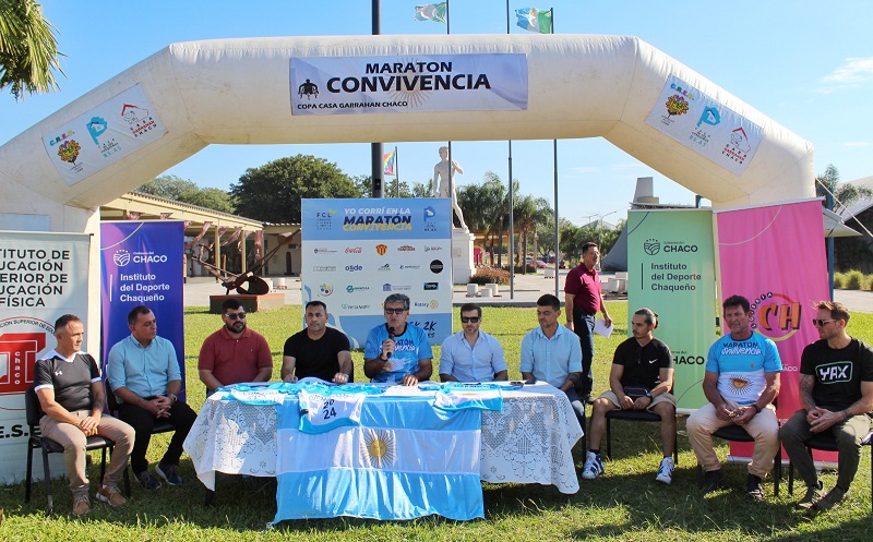 Presentaron la 11ª Maratón Convivencia que se realizará el 20 de junio en Resistencia Presentaron la 11ª Maratón Convivencia que se realizará el 20 de junio en Resistencia