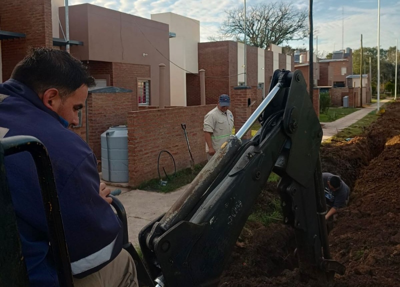 Margarita Belén: SAMEEP trabaja en extensiones de cañería de red de agua Margarita Belén: SAMEEP trabaja en extensiones de cañería de red de agua