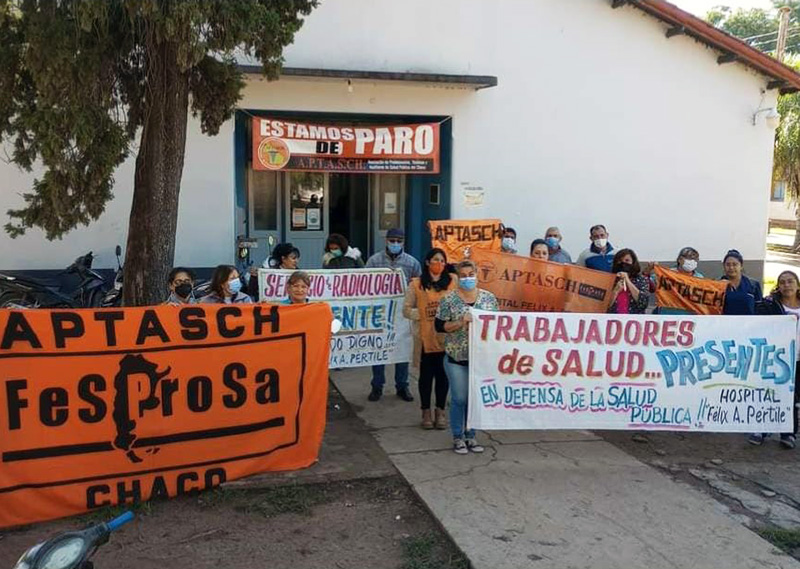 APTASCH repudia agresiones a trabajadores del Hospital Pértile de Gral. San Martín APTASCH repudia agresiones a trabajadores del Hospital Pértile de Gral. San Martín