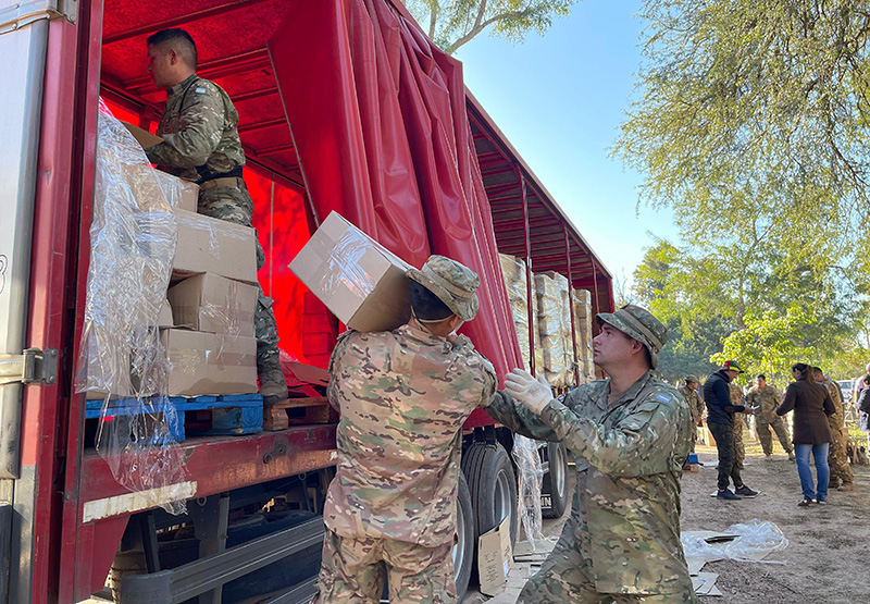 Finalizó el operativo123 en El Impenetrable chaqueño beneficiando a más de 4.500 familias Finalizó el operativo123 en El Impenetrable chaqueño beneficiando a más de 4.500 familias