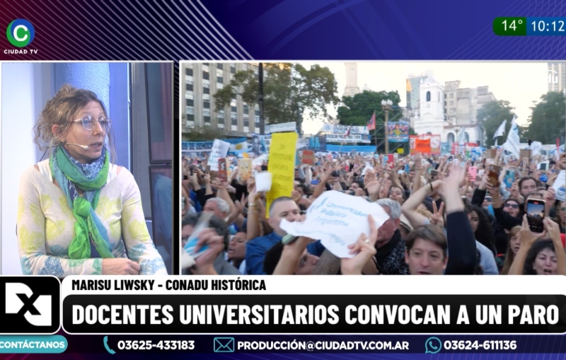 Con una agenda activa, paran los docentes universitarios: “Un auxiliar sin antigüedad no cobra más de 0 mil” Con una agenda activa, paran los docentes universitarios: “Un auxiliar sin antigüedad no cobra más de 0 mil”