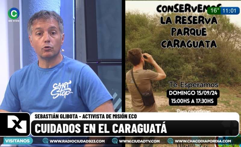 “El parque Caraguatá es el último pulmón verde en la zona urbana”, sostienen desde Misión Eco e invitan a actividades “El parque Caraguatá es el último pulmón verde en la zona urbana”, sostienen desde Misión Eco e invitan a actividades