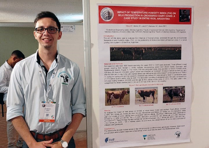 Docente y graduado de UNCAUS participa en la Reunión Anual de la Federación Europea de Ciencia Animal Docente y graduado de UNCAUS participa en la Reunión Anual de la Federación Europea de Ciencia Animal