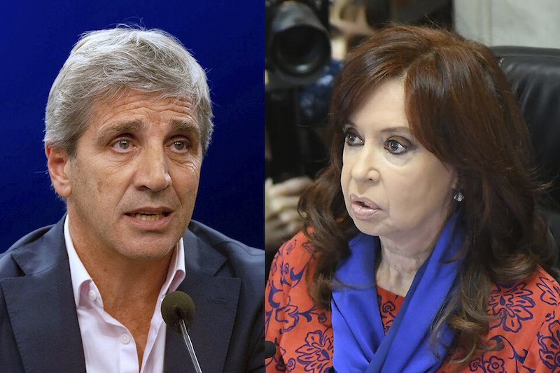 “Quedate chillando tranquila”: Caputo y CFK cruzaron duras acusaciones por la deuda pública “Quedate chillando tranquila”: Caputo y CFK cruzaron duras acusaciones por la deuda pública