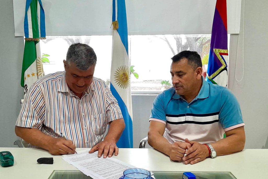 El Instituto del Deporte firmó convenio con el municipio de la Isla del Cerrito