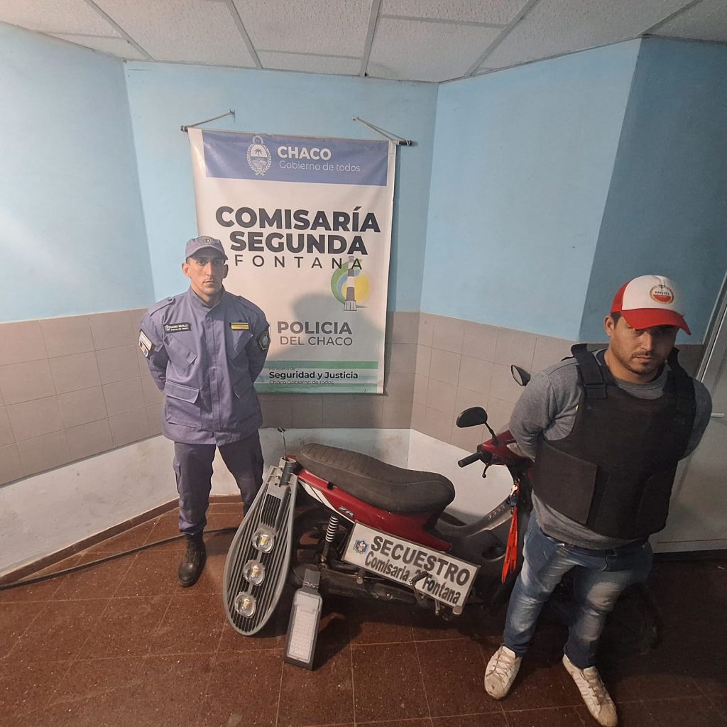 Otro allanamiento por la tentativa de homicidio a un sereno en Fontana: incautaron una moto Otro allanamiento por la tentativa de homicidio a un sereno en Fontana: incautaron una moto