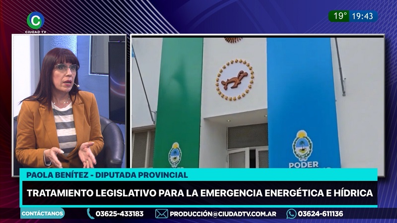 Paola Benítez: “Un endeudamiento en dólares no va a satisfacer las necesidades energéticas de la provincia en diciembre” Paola Benítez: “Un endeudamiento en dólares no va a satisfacer las necesidades energéticas de la provincia en diciembre”