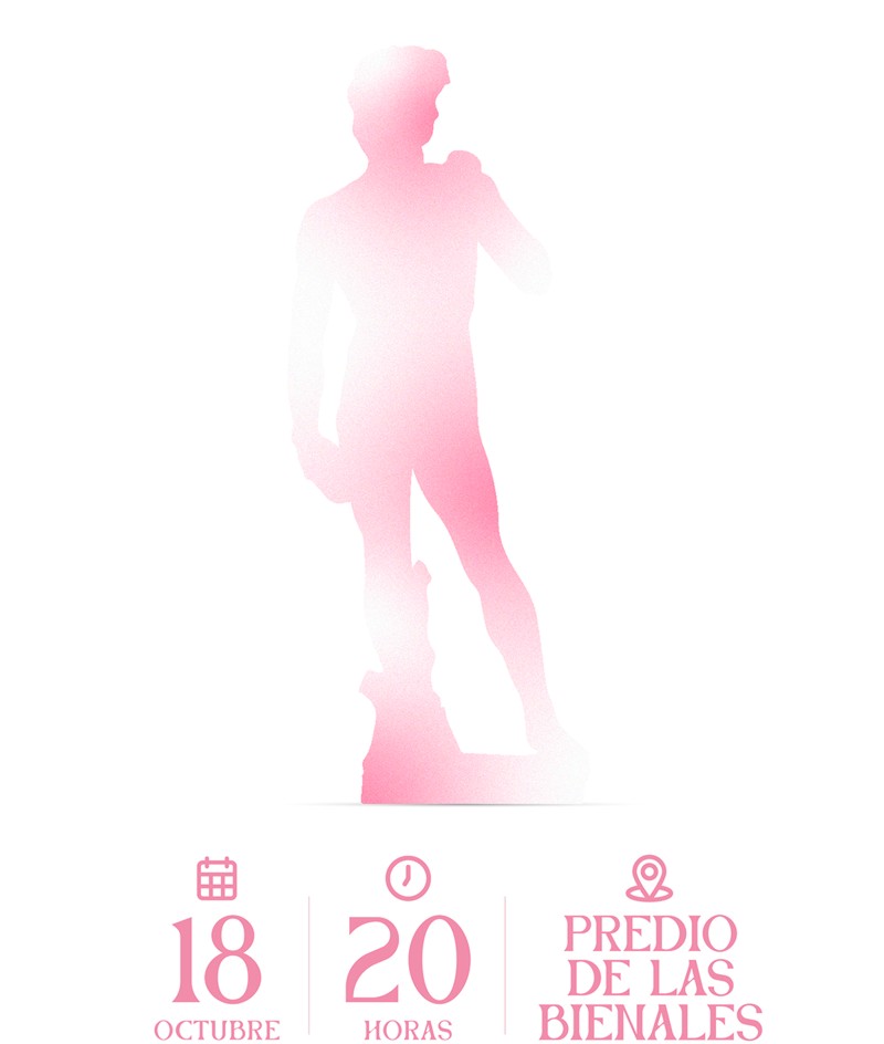 Cáncer de mama: El David del Chaco se ilumina de rosa Cáncer de mama: El David del Chaco se ilumina de rosa