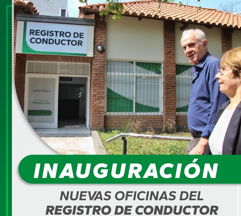 El Municipio invita a la inauguración de las modernas oficinas de Registro de Conductor El Municipio invita a la inauguración de las modernas oficinas de Registro de Conductor