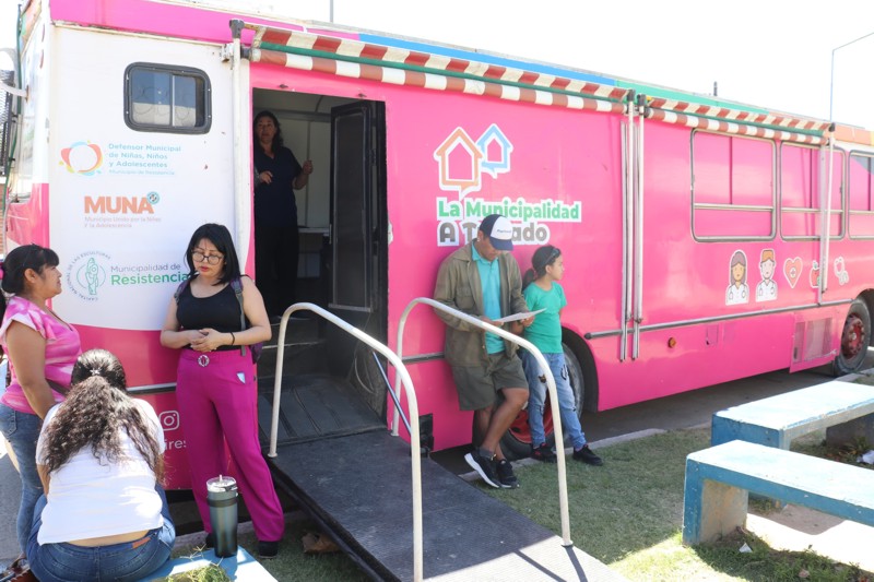 Operativo sanitario MUNA: la comuna estuvo en el Barrio Chelliyi Operativo sanitario MUNA: la comuna estuvo en el Barrio Chelliyi