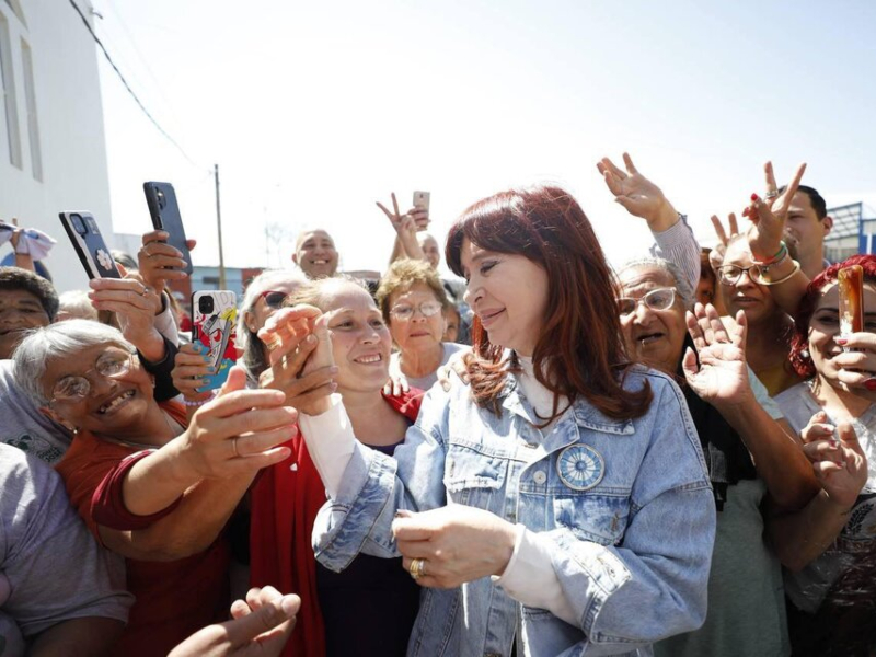 CFK en La Matanza, centralidad política y un cara a cara sin previo aviso territorial CFK en La Matanza, centralidad política y un cara a cara sin previo aviso territorial