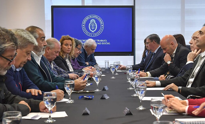Se cayó la mesa de diálogo entre la CGT y el Gobierno de Milei Se cayó la mesa de diálogo entre la CGT y el Gobierno de Milei