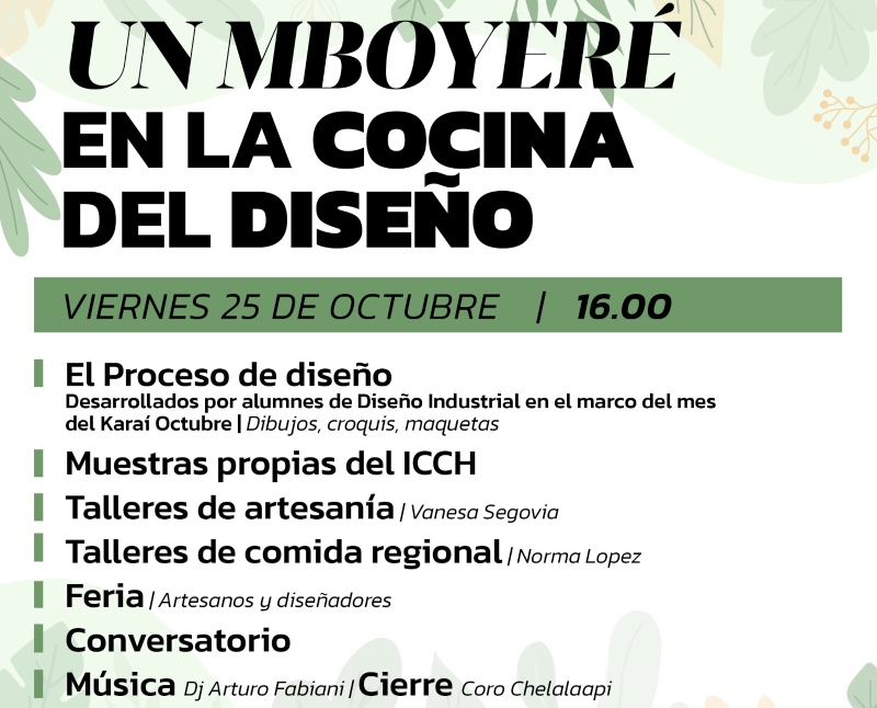 Un Mboyeré en la cocina del diseño Un Mboyeré en la cocina del diseño