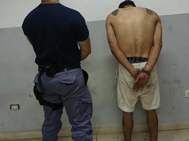 Efectuó disparos con una tumbera hacia una vivienda y fue detenido Efectuó disparos con una tumbera hacia una vivienda y fue detenido