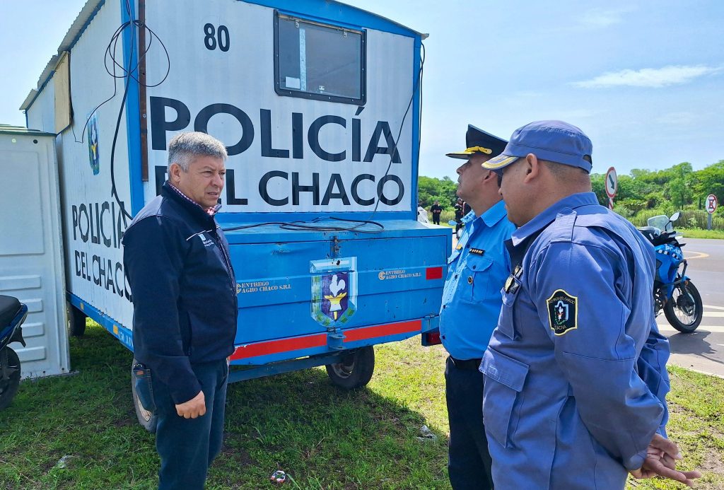 Rutas más seguras: nuevo puesto de control policial en Ruta Nacional 11 y Provincial 89