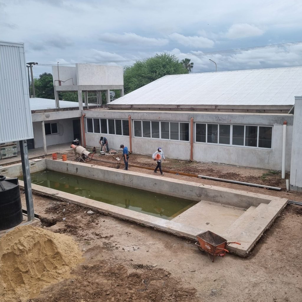 En Sáenz Peña avanzan las obras de “Casa Activa” destinada a adultos mayores